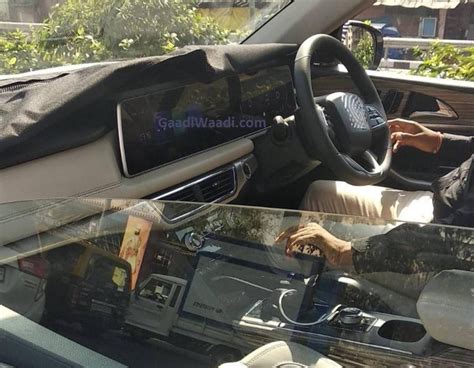 2021 Mahindra XUV500 Interior Revealed In Clear Spyshot