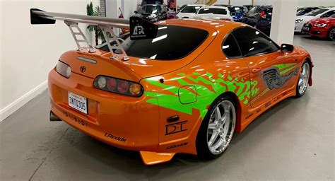 For sale is a Toyota Supra driven by Paul Walker in Fast & Furious