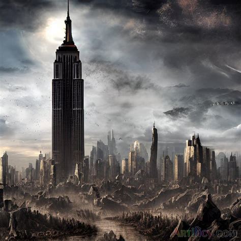 Post-apocalyptic cities : r/StableDiffusion