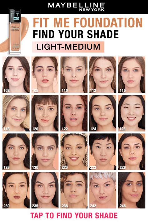 Find Your Fit Me Foundation Shade | Maybelline foundation, Maybelline ...