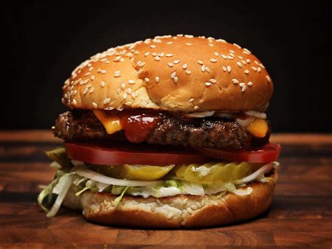 Homemade Burger King Whopper-Style Cheeseburgers Recipe