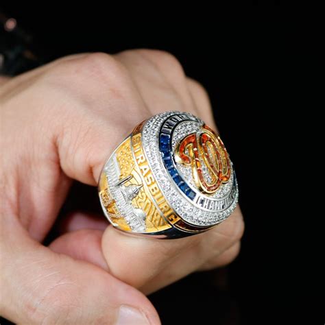 2019 Washington Nationals World Series Championship Ring(Premium ...