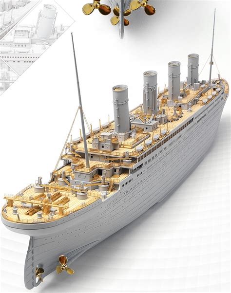 Rms Titanic Scale Model Kit In Titanic Poster Rms | sexiezpix Web Porn