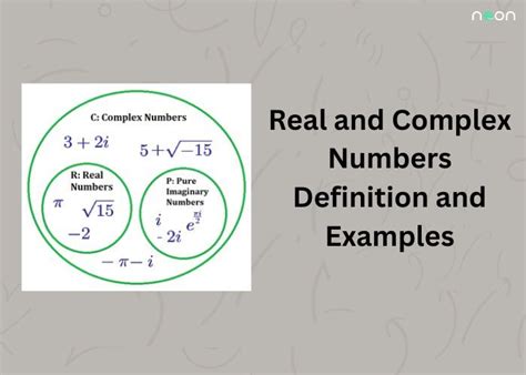 Real and Complex Numbers Definition and Examples