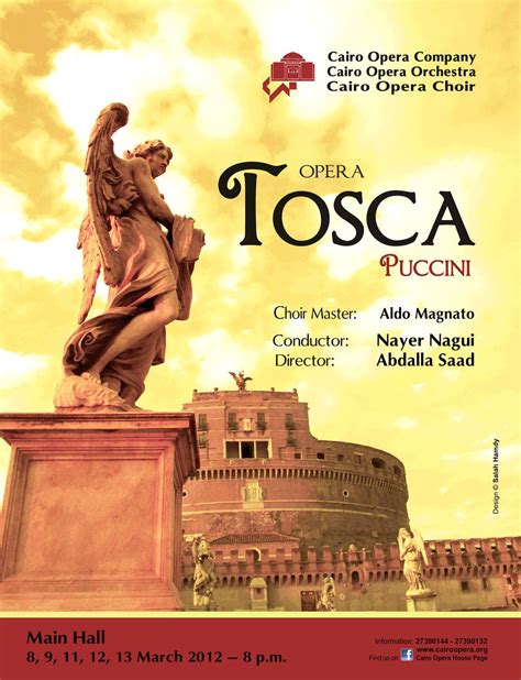 Concerts | Puccini opera, Opera, Tosca