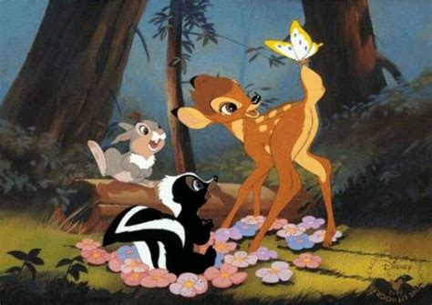 Bambi, Thumper and Flower | Disney lithographs, Bambi disney, Walt ...