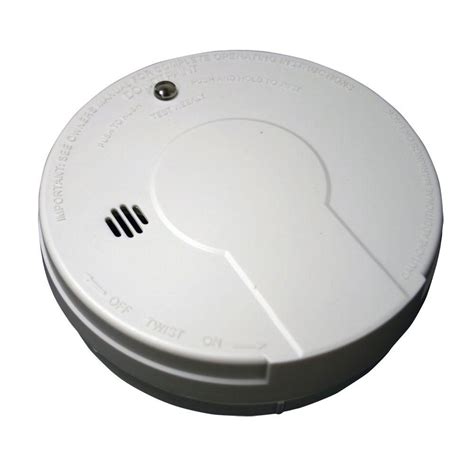 Code One Battery Operated Ionization Smoke Detector-44037502 - The Home ...