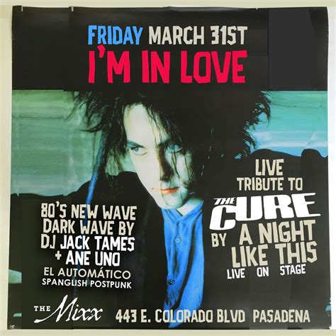 Friday I'm in Love - A live tribute to The Cure Show & Dance Party ...