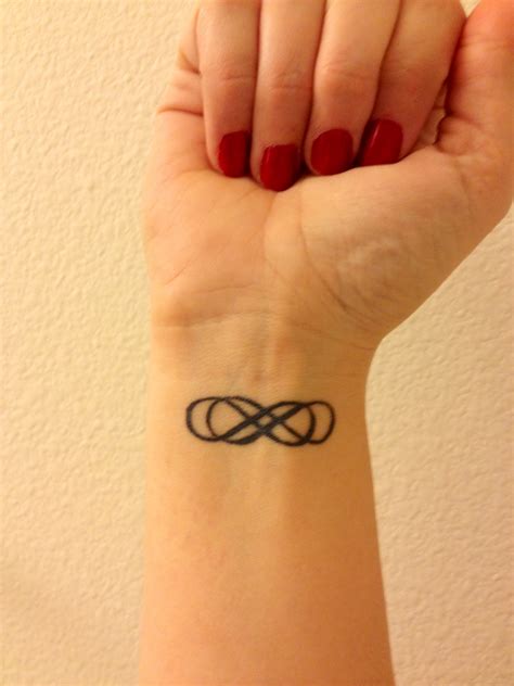 Infinity Tattoo on Wrist Designs, Ideas and Meaning - Tattoos For You