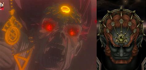 [BotW 2] I put a pic of Ganondorf next to the BotW skeleton. I guess it ...