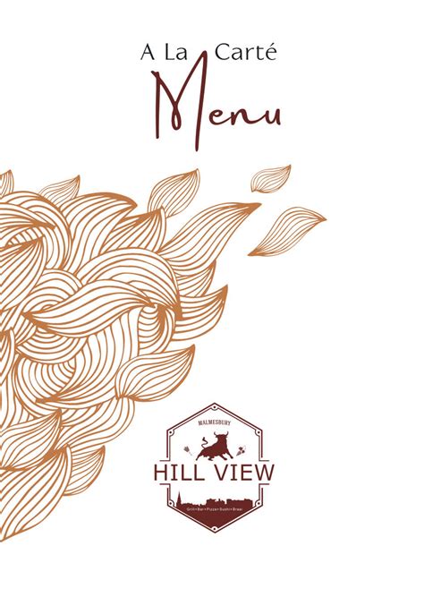 Menu – Hill Street