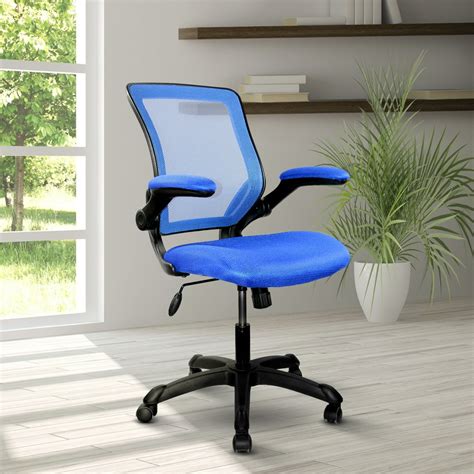 Small Office Chair With Arms Techni Mobili Mesh Office Chair With Tilt ...