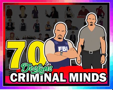 70 Designs Criminal Minds SVG/PNG Bundle, Criminal Minds svg, png, dxf ...