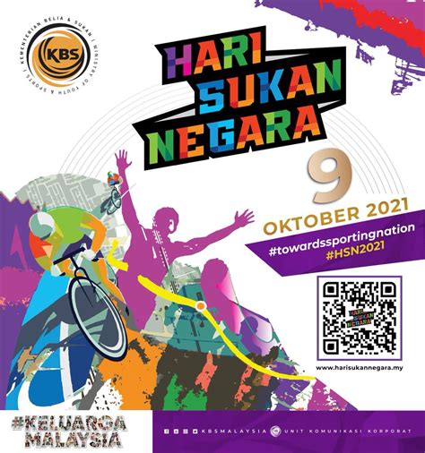 Poster Hari Sukan Negara / Hari Sukan Negara Virtual Marathon Jomrun ...