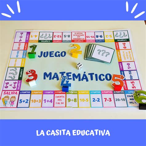 Juego matemático - La Casita Educativa