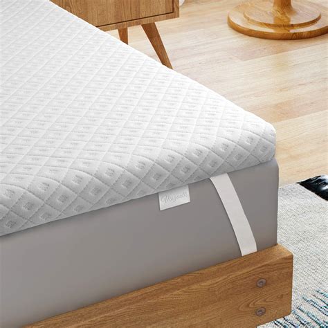 Vesgantti 5CM Memory Foam Mattress Topper Double Bed, Gel Infused ...