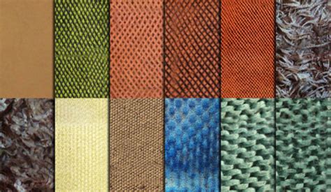 12 Kind fabric textures Photoshop Patterns free download