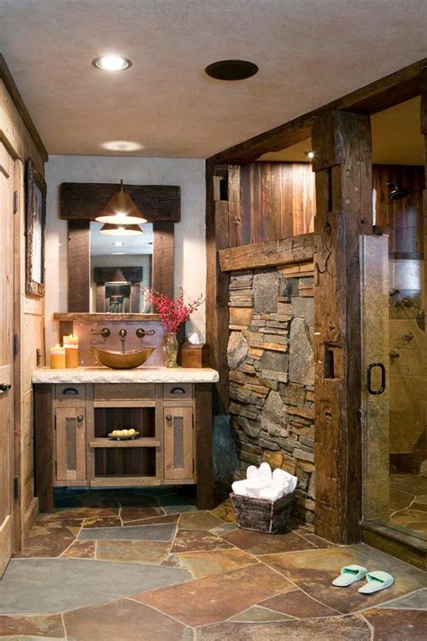 Rustic Bathrooms and Their Essential Elements | Founterior