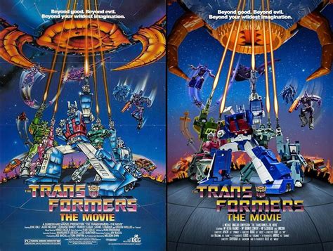 Posters USA Transformers The Movie Original Classic G1 Movie Poster ...