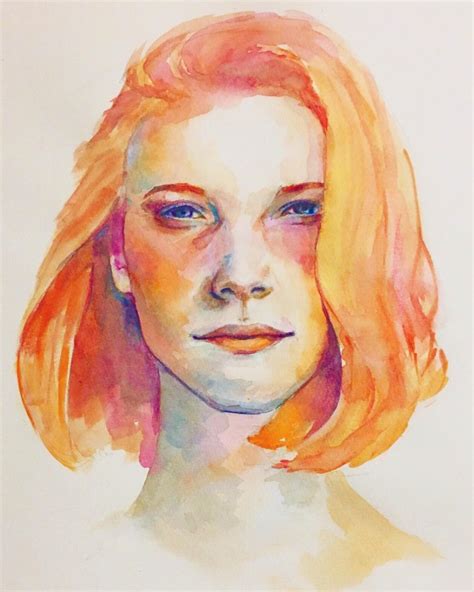 A portrait : r/Watercolor