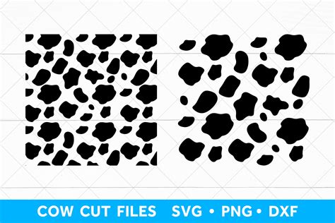 Cow Spots SVG File Cow Print Pattern PNG Vector Cow Spot Clipart Cows ...