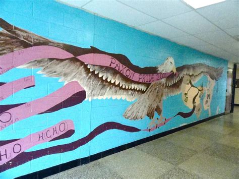 Photos: Murals of Paxon Hollow Middle School | Marple Newtown, PA Patch