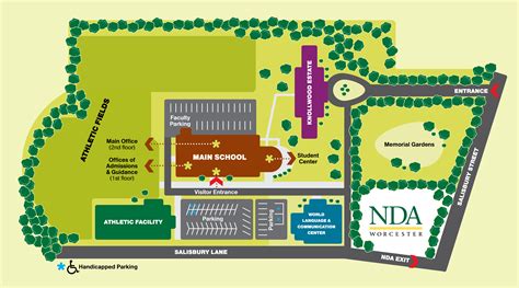 Notre Dame College Campus Map - Carolina Map