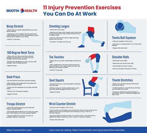 11 Injury Prevention Exercises You Can Do At Work