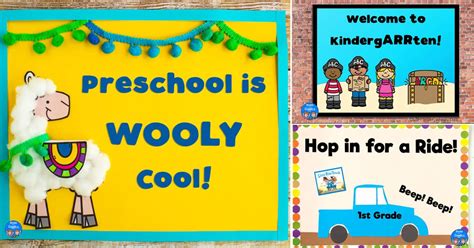 Back to School Bulletin Boards: 10 New Ideas for Preschool to Elementary