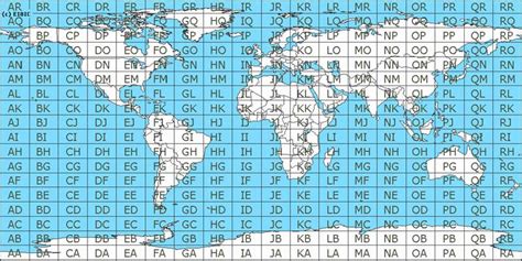 Ham Radio Grid Map