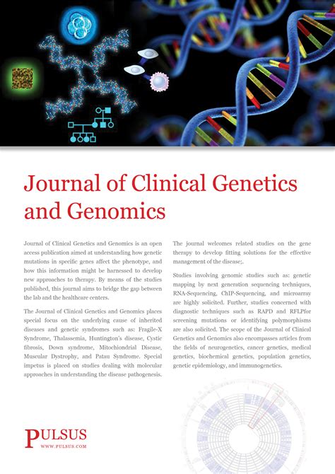 Journal of Clinical Genetics and Genomics | Open Access Journals