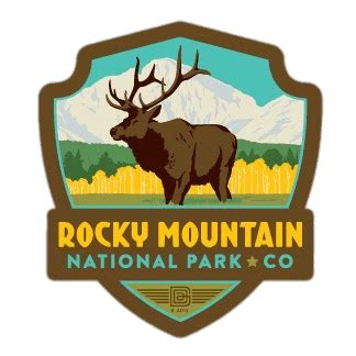 Rocky Mountain National Park Emblème PNG transparents - StickPNG