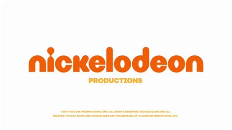 Image - Nickelodeon Productions - 2017 Logo.png | Logopedia | FANDOM ...