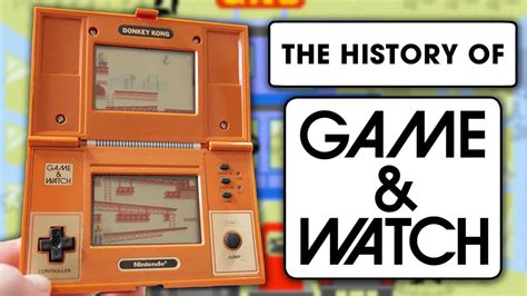 The History of Nintendo's Game & Watch Handhelds