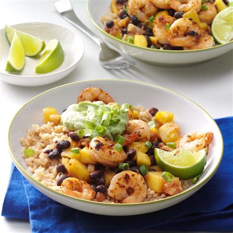 Caribbean Shrimp & Rice Bowl Recipe: How to Make It | Taste of Home