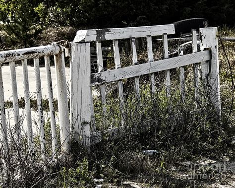 Broken Fence Photograph by Tom Gari Gallery-Three-Photography - Fine ...