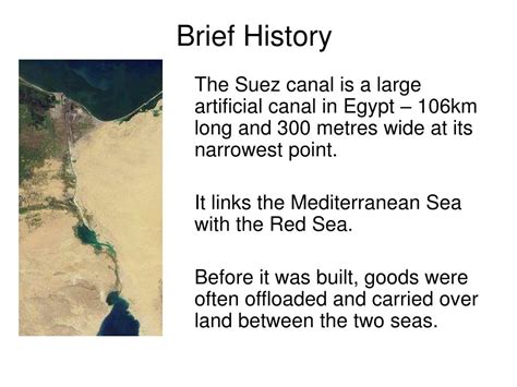 PPT - The Suez Canal PowerPoint Presentation, free download - ID:455211