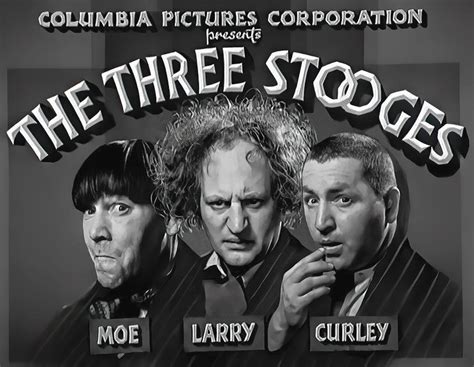 THREE STOOGES Larry Curley and Moe | Etsy