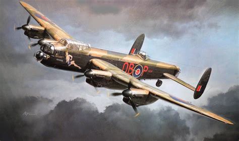 Avro Lancaster 'Picadilly Princess' (Hasegawa box art) Aircraft Art ...