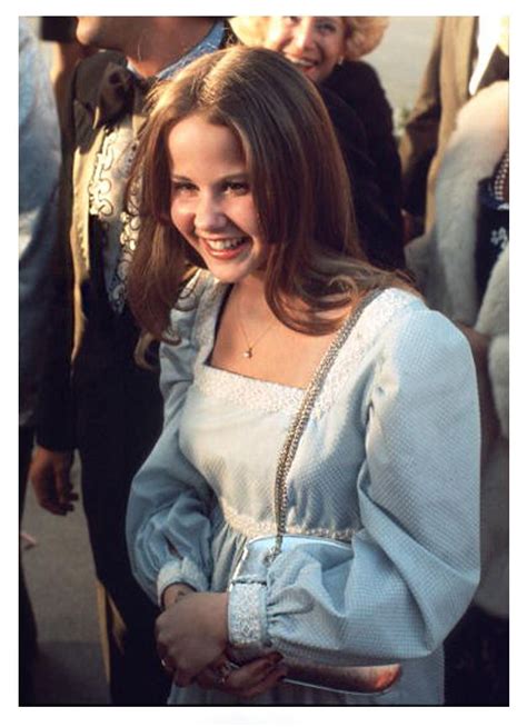 13 year-old actress Linda Blair at the 46th Annual Academy Awards in ...