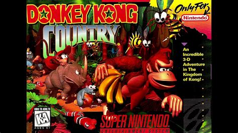 [SNES] Donkey Kong Country Soundtrack - YouTube