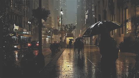 A Rainy Day | Rainy wallpaper, Rainy day wallpaper, Dark academia wallpaper