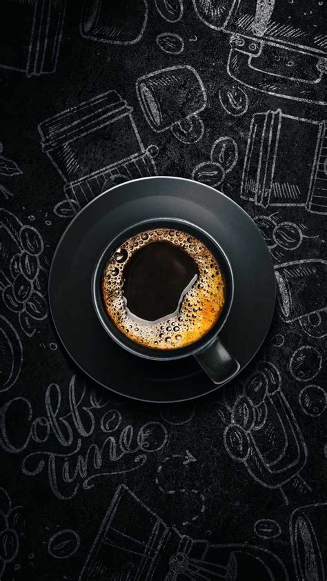 Black coffee iphone wallpaper – Artofit