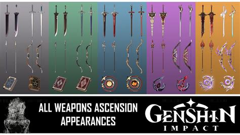 All Weapons Ascension Appearances! Please share and support the work to ...