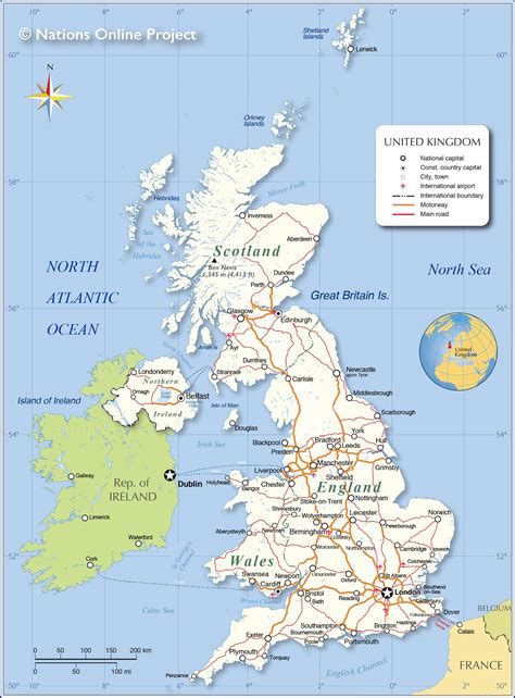 Ireland Map And Uk - Gretna Hildegaard