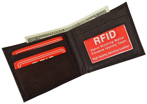 RFID Blocking Men's Leather Slim Bifold Wallet RFID 60 (C) | menswallet