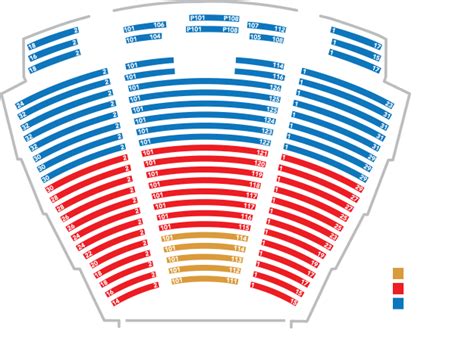 Wynn Las Vegas Encore Theater Seating Chart | Elcho Table