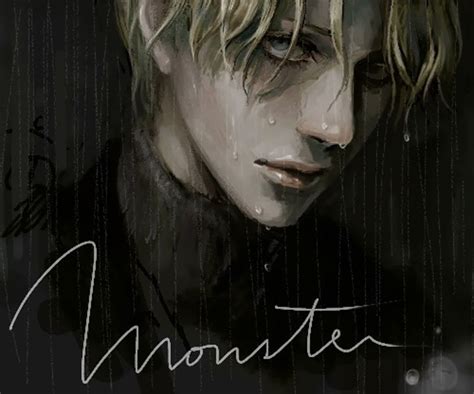 Fan art by Demian: Johan Liebert from Monster (manga by Urasawa Naoki ...