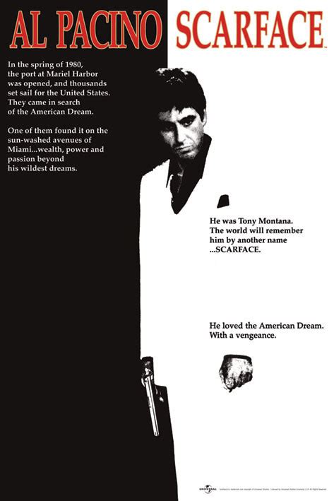 Poster Scarface - movie | Wall Art | 3+1 FREE | Europosters