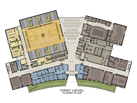 High School Floor Plans